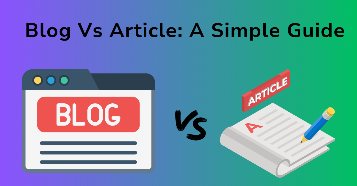 blog vs article