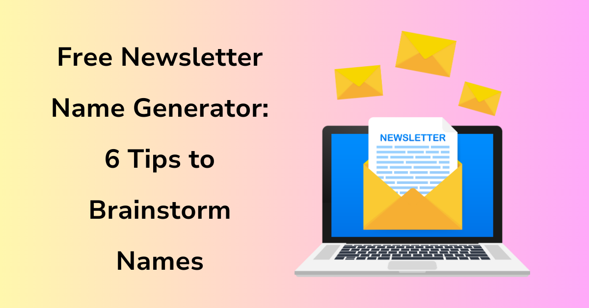 newsletter name generator