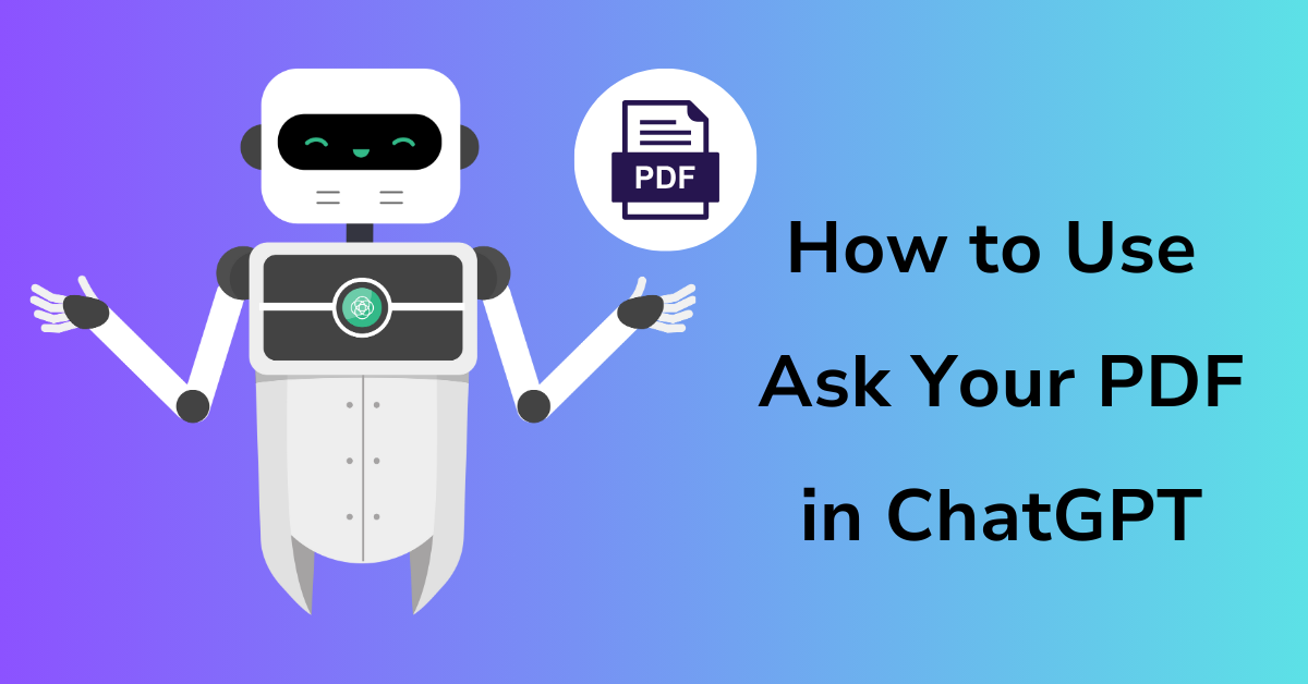 ask your PDF in ChatGPT