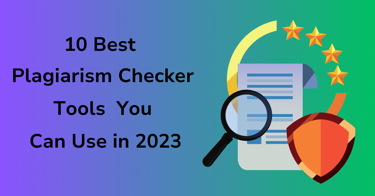 best plagiarism checker